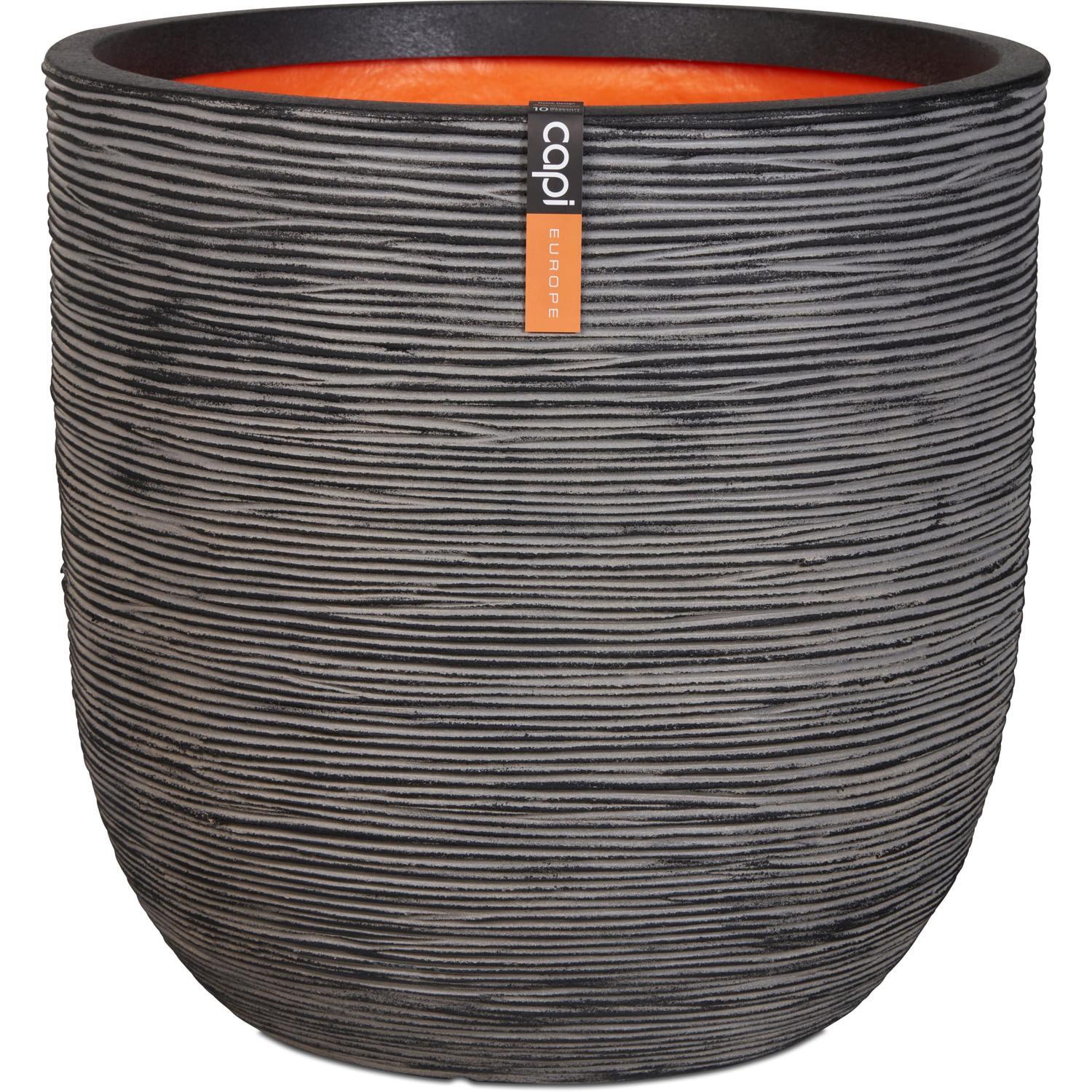 Lightweight Rib Egg Pot Anthracite L