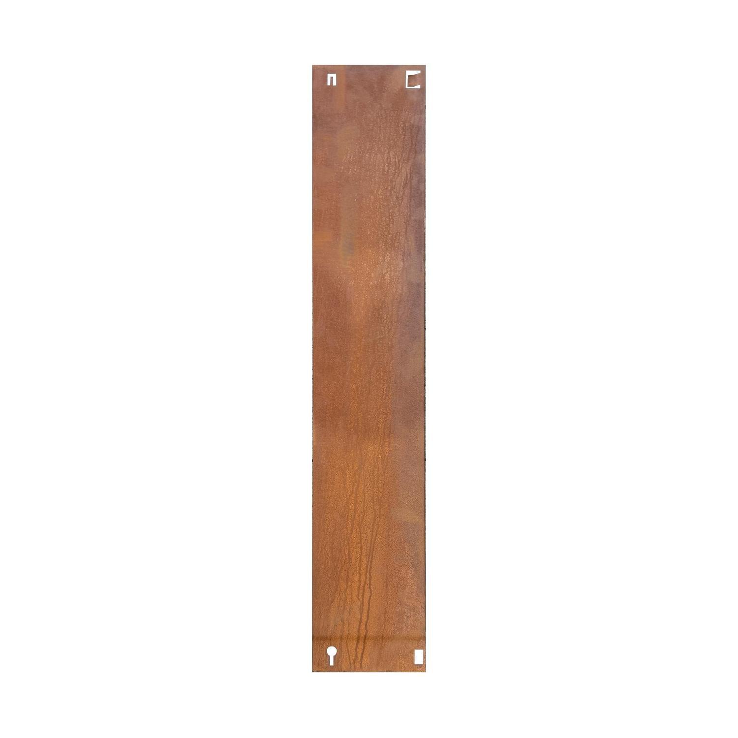 Corten Steel Landscape Edging 1050mm x 200mm Rust