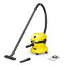 WD 2-18 Battery Operated Wet and Dry Vacuum Cleaner (Skin) 18V Yellow