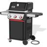 Spirit E-325 Natural Gas BBQ 3 Burner  Black
