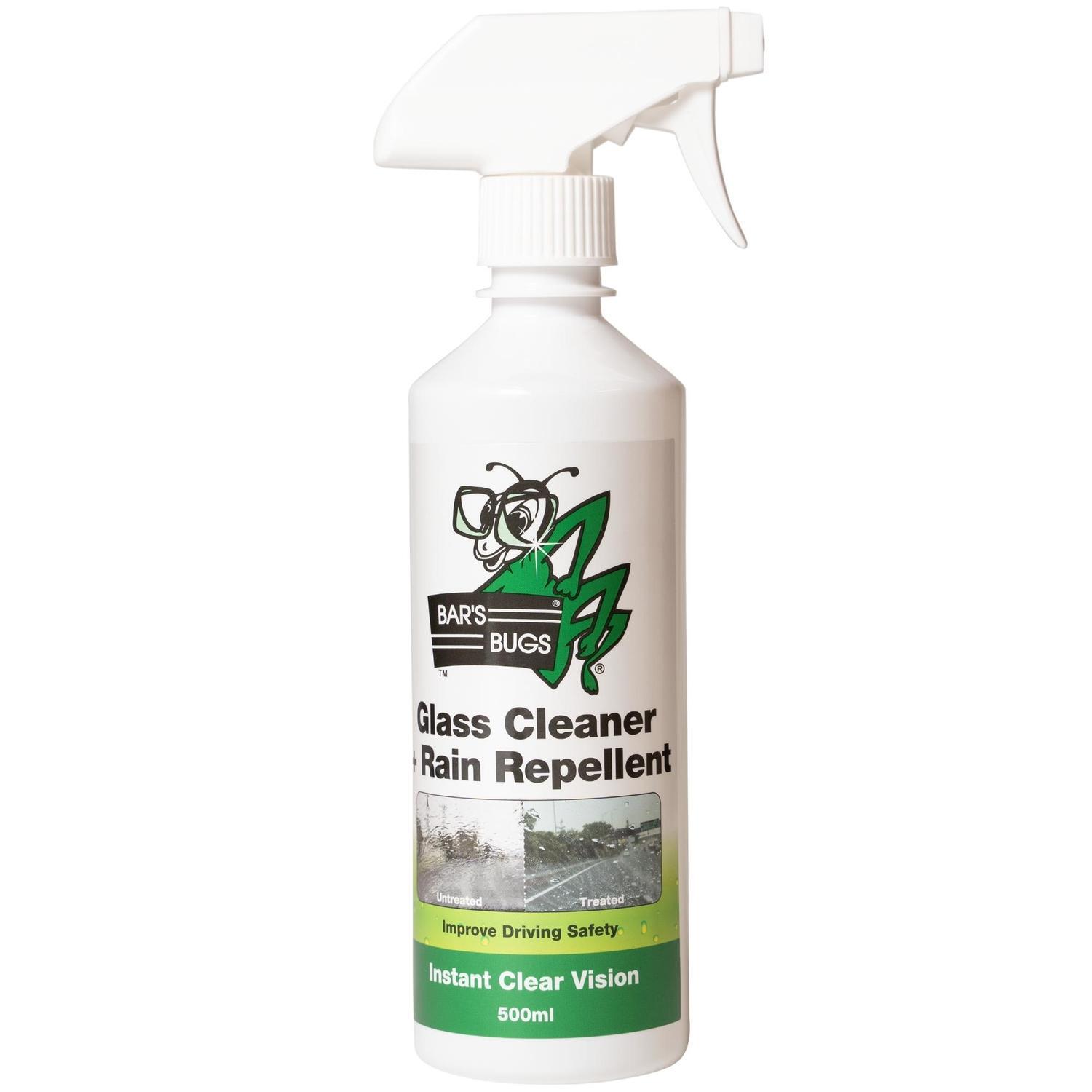 Glass Cleaner & Rain Repellent Spray