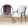 Round Clear Sleeve Glides with Felt 36 to 42mm