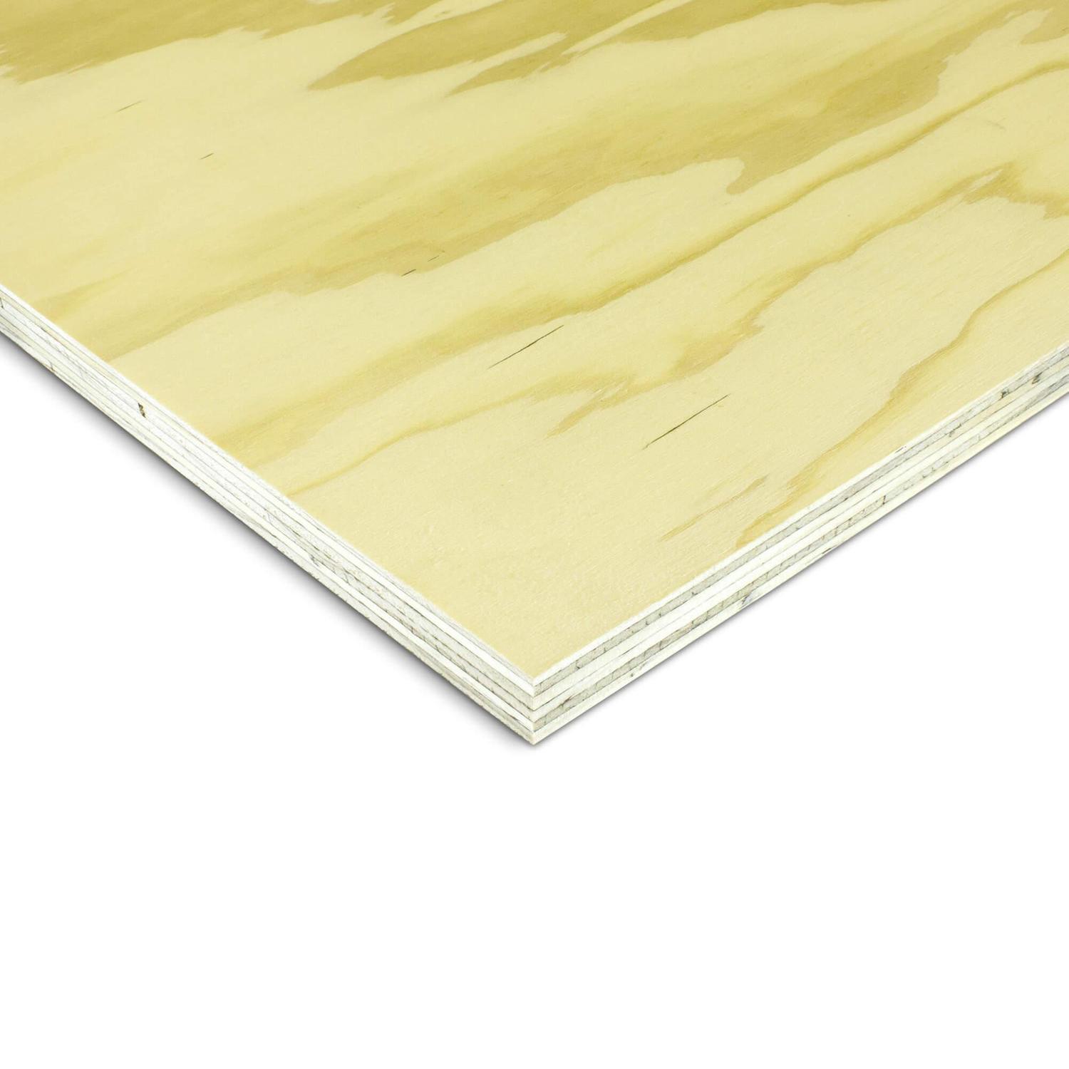 F14 CD unTreated Square Edge Structural Plywood 2400 x 1200 x 21mm Natural