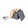 Fabric Storage Ottoman