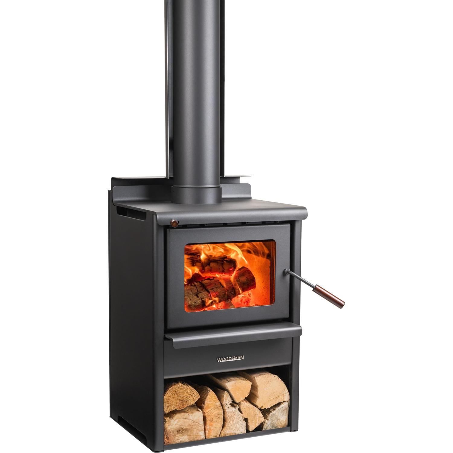 Wood Burner Kanaku ULEB 9kW Metallic Black