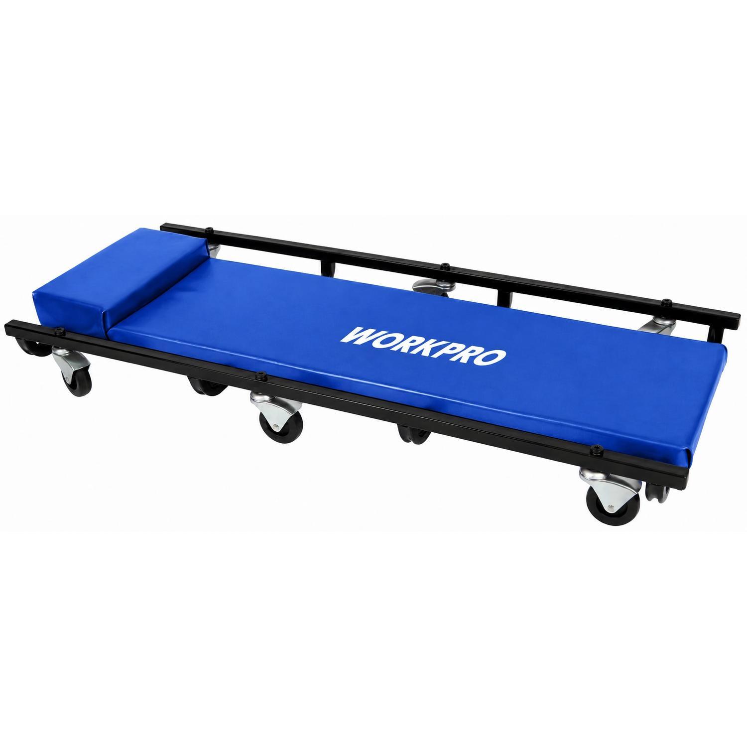 Creeper Garage Workpro L: 1020 x W: 430 x H: 115 mm Blue & black