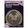 Basket Waste & Plug 40mm Chrome