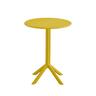 Vivid Outdoor Round Bistro Table Mustard