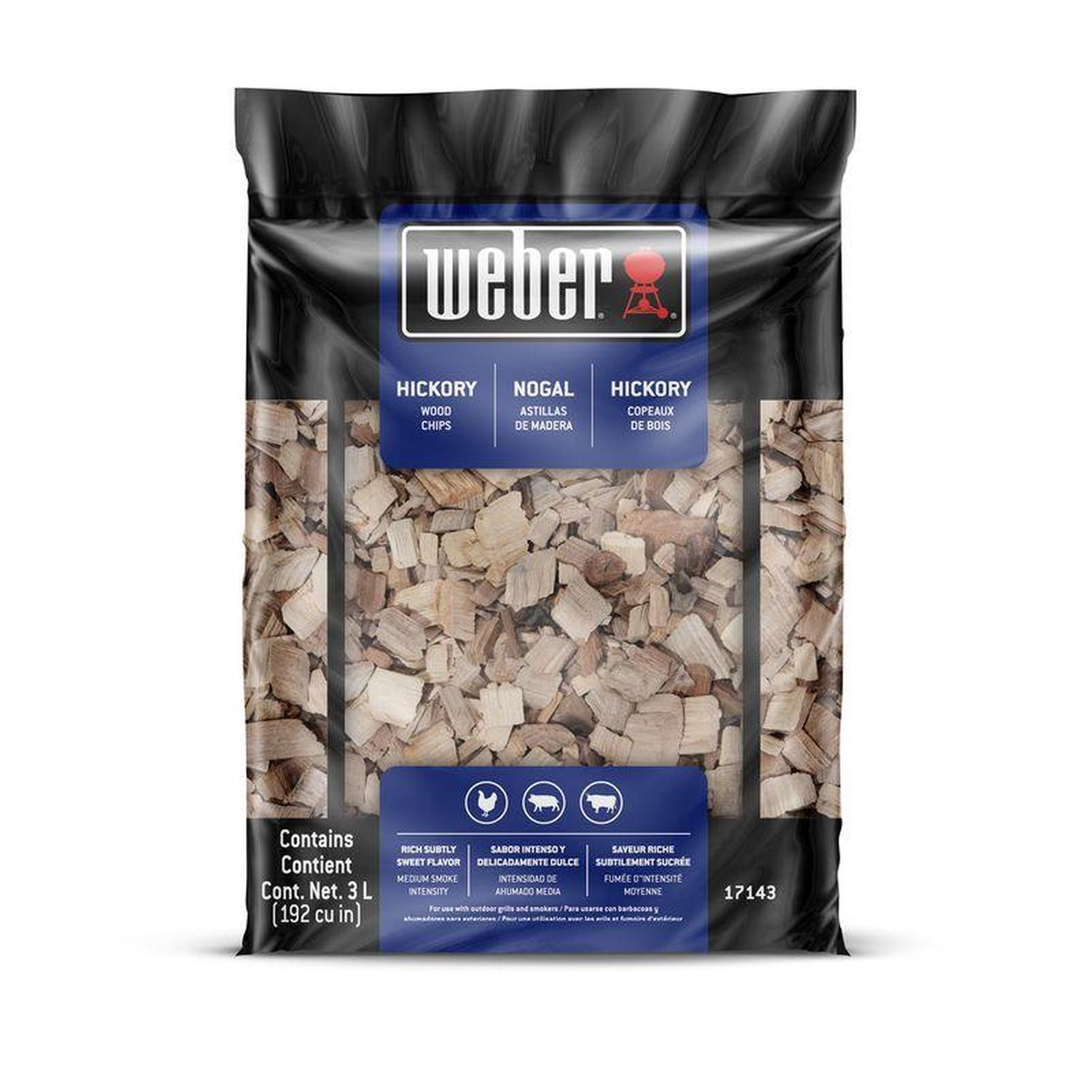 Wood Chips Hickory 3 litre