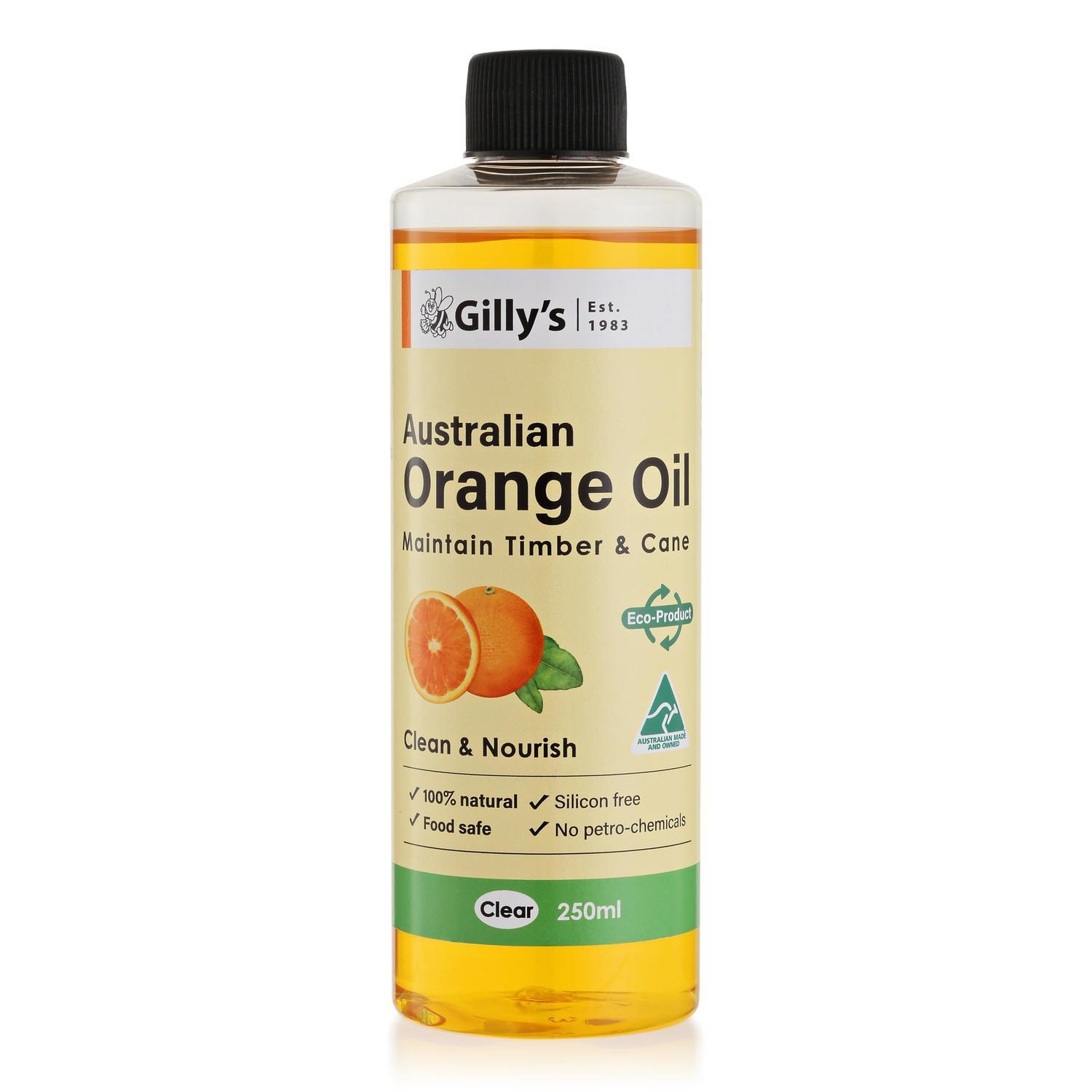 Australian Orange Oil 250ml Clear