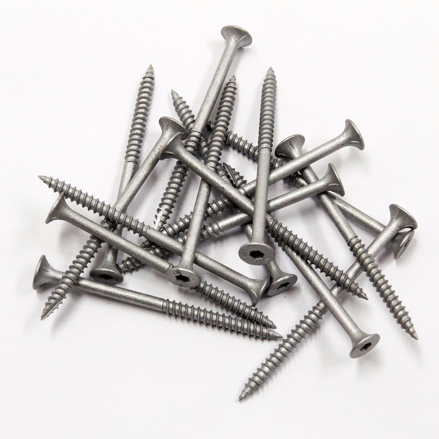 Heavy Duty Timber Screws 14g x 100mm Pack of 1200 Galvanised