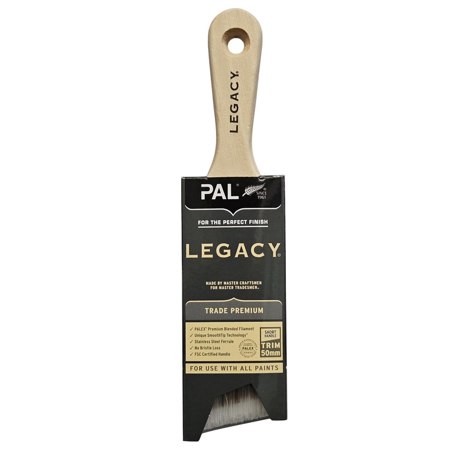 Trade Premium Trim Brush Short Handle 50mm