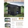 Shed H:1770mm, W:1530mm, D:1080mm Assorted Colours