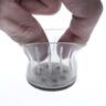 Round Clear Sleeve Glides with Felt 30 to 35mm