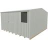 Shed H:1830mm, W:3770mm, D:3770mm Alu-Zinc