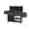 St Louis Gas/Charcoal BBQ & Smoker 3 Burner