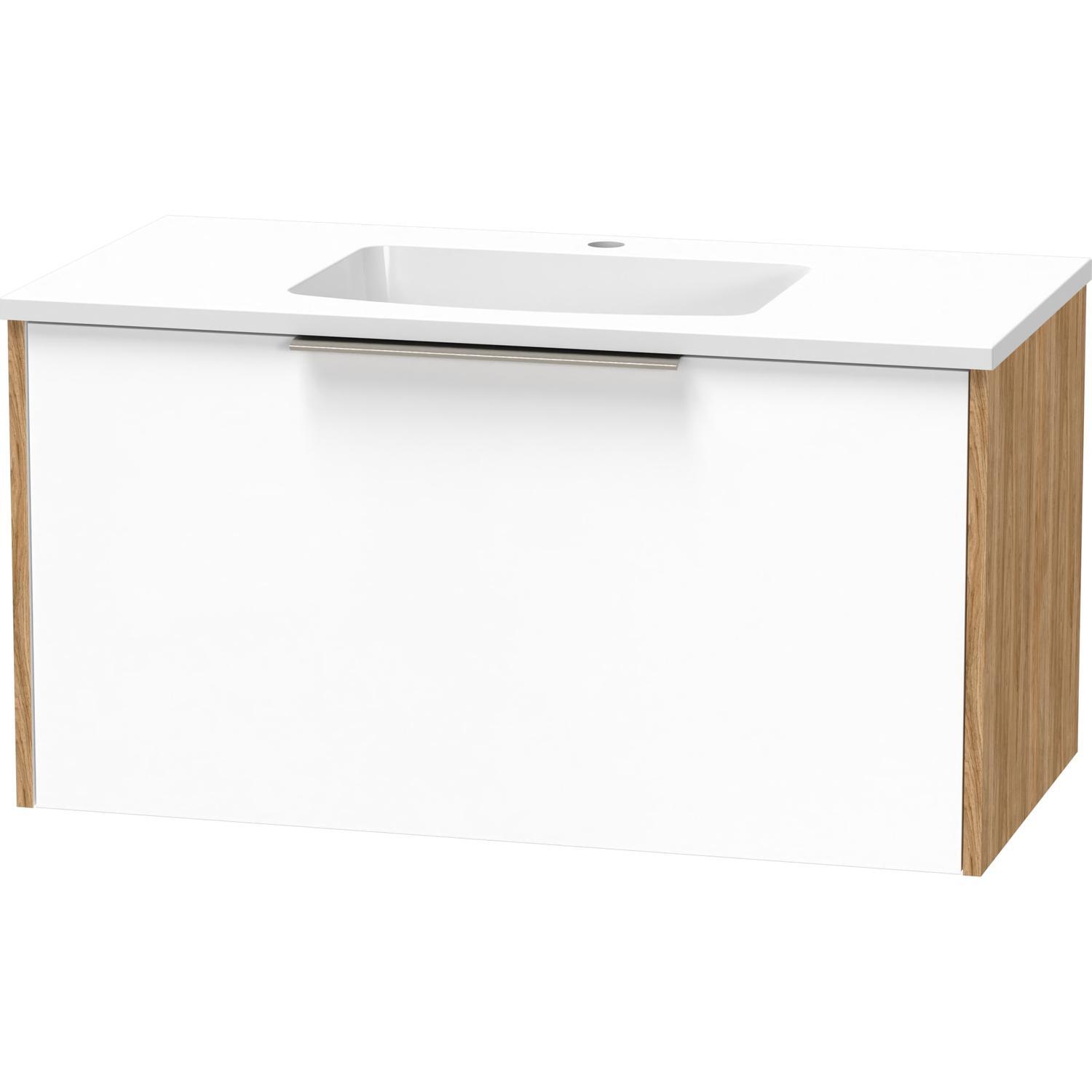 Single Drawer Wall Hung Vanity