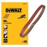 Sanding Belt Band File 80G Dewalt 10 Pack