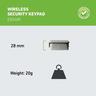 Wireless Keypad For Garage Door Opener  Grey