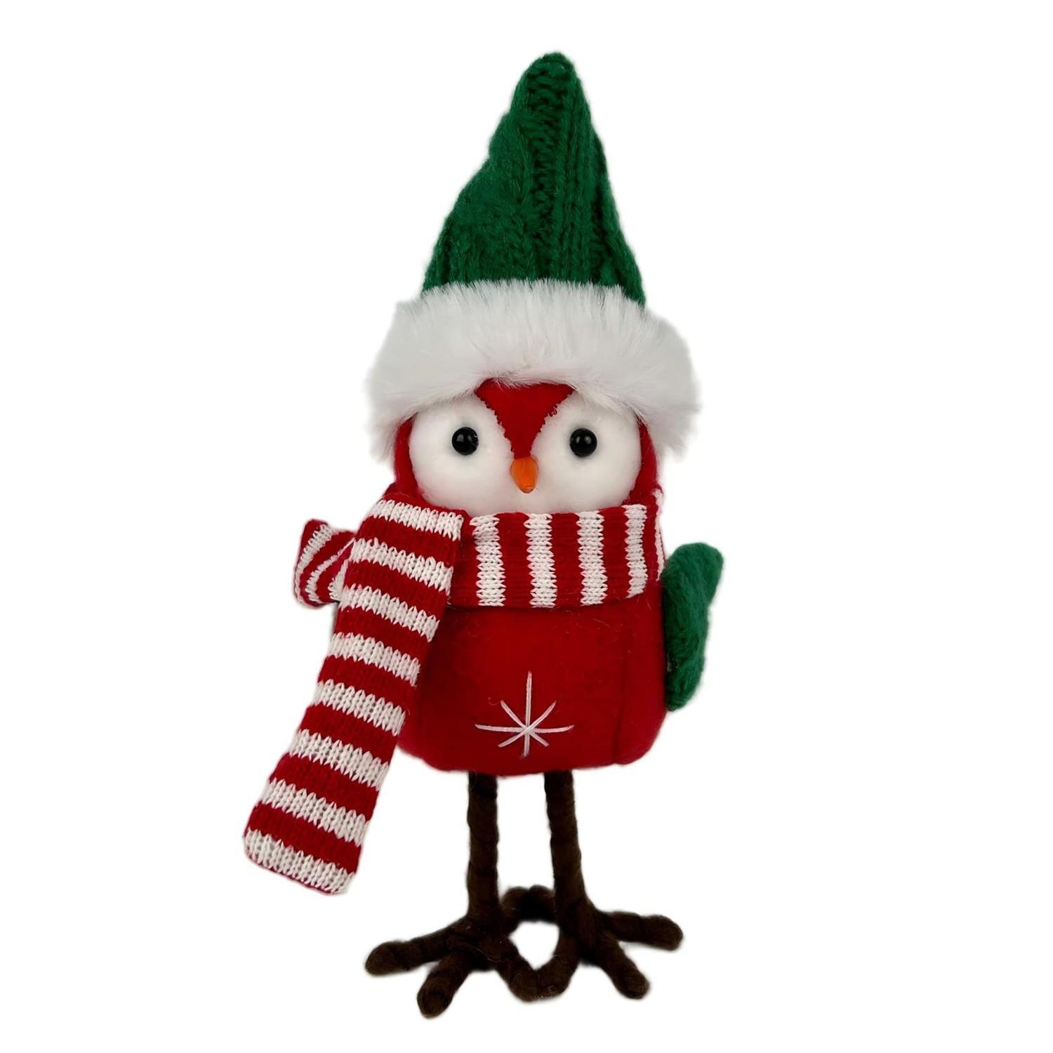 Christmas Robin Green Hat