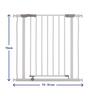 Ava Safety Gate UP TO 81cm White