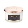 Candle Scented Luxe Glass W/Lid 8.2cm
