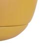 Indoor Addie Pot and Saucer 9cm Mustard