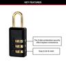 Combination Luggage Padlock