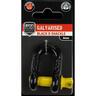 D Shackle  8mm Galvanised Black