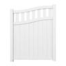 Valla Series Arch Driveway Gate H:1800mm x W:1500mm White