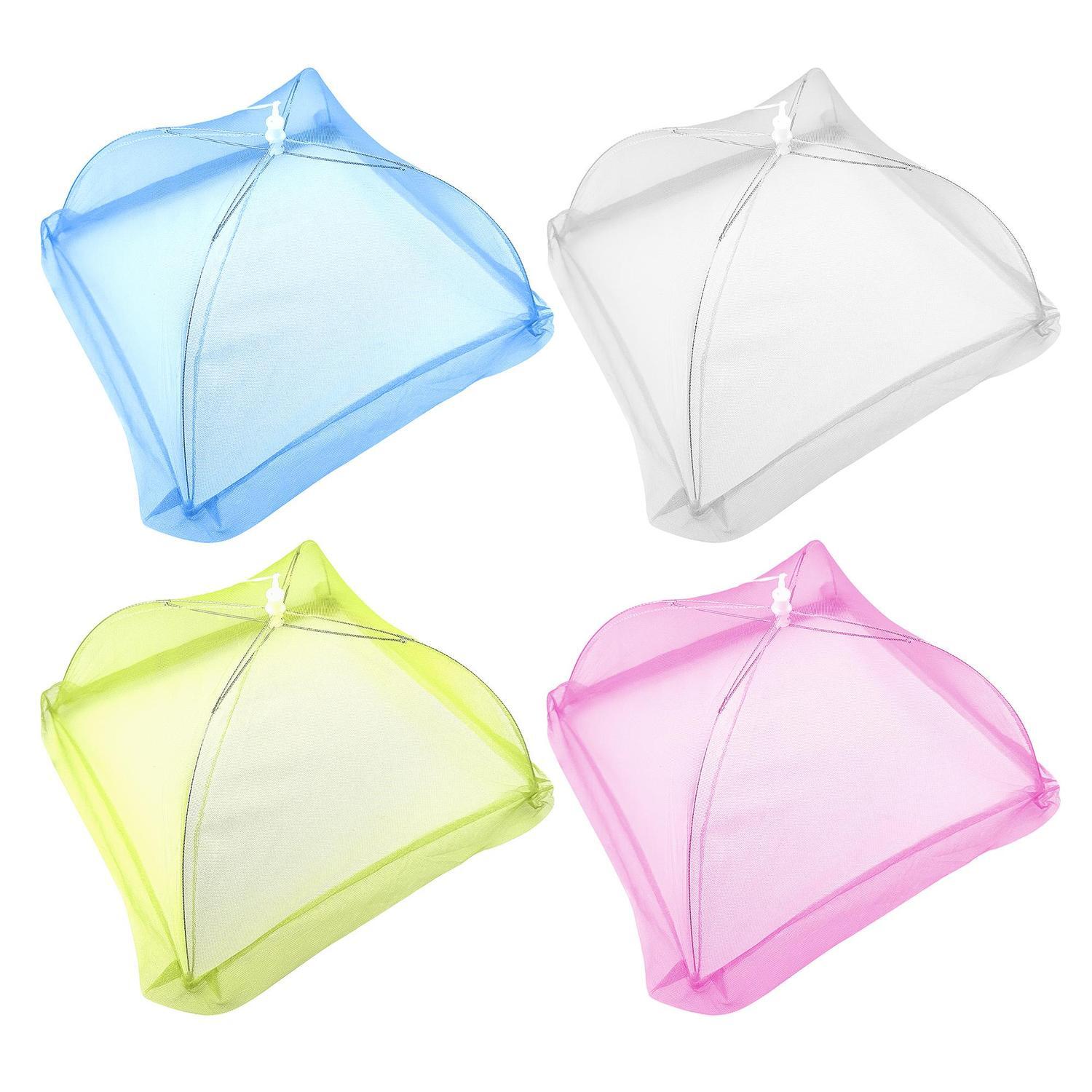 Food Cover Foldable 430x430mm Assorted Colours