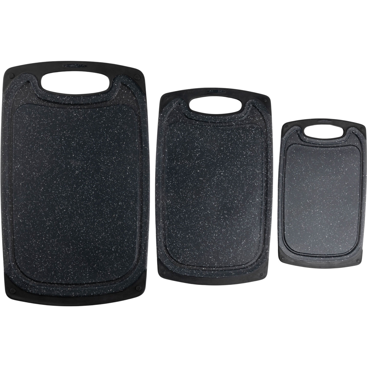 Cutting Board 3 Pack  Black