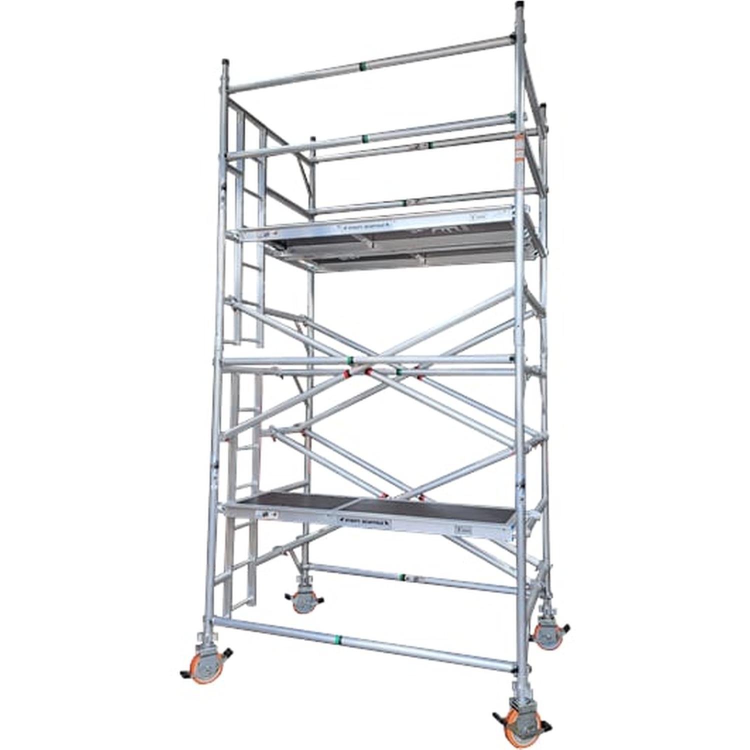 Mobile Scaffold Tower Aluminium 4x1.4x2m