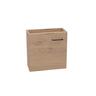 Wall Hung Toilet Vanity 500mm French Oak