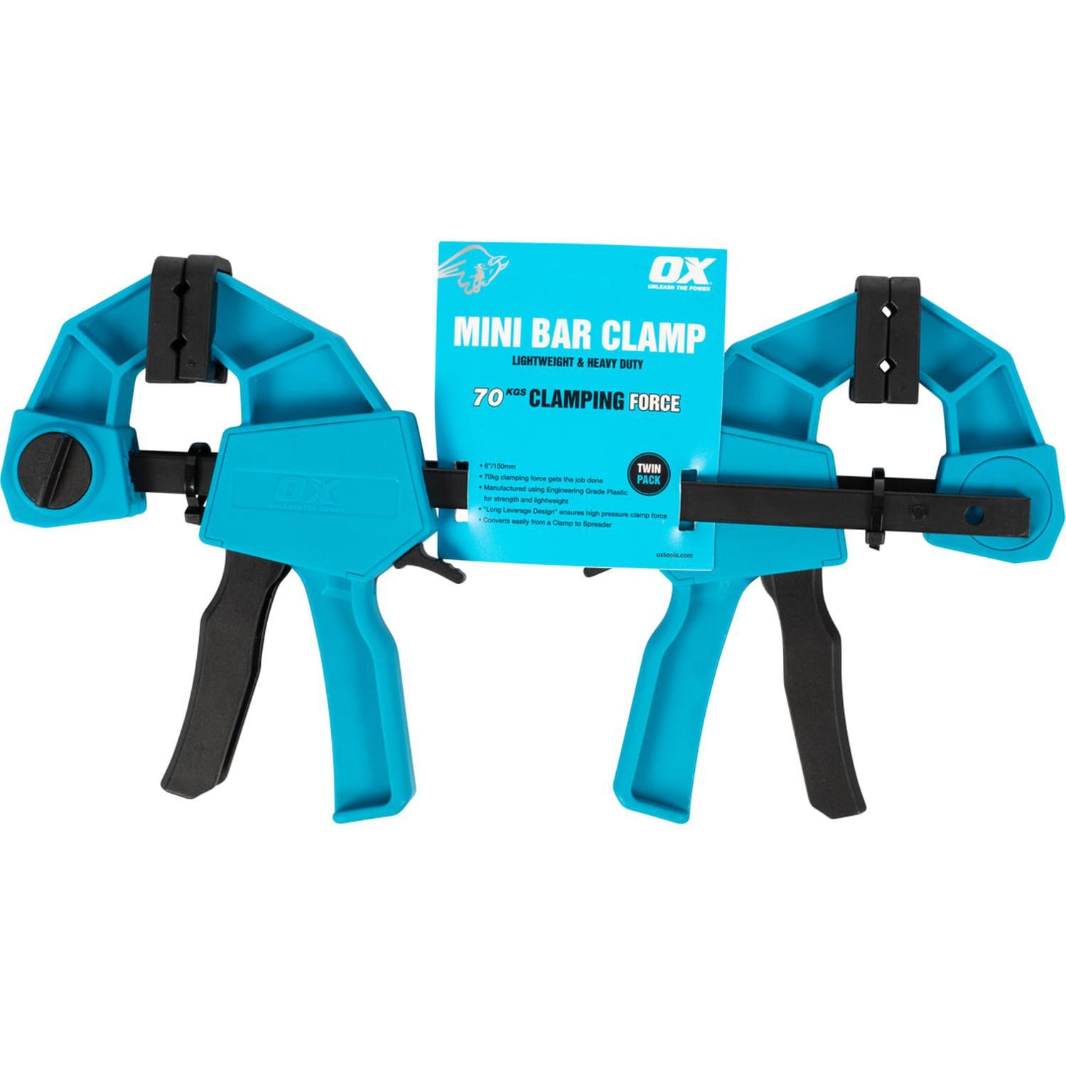 Mini Bar Clamp 150MM 2 Pack