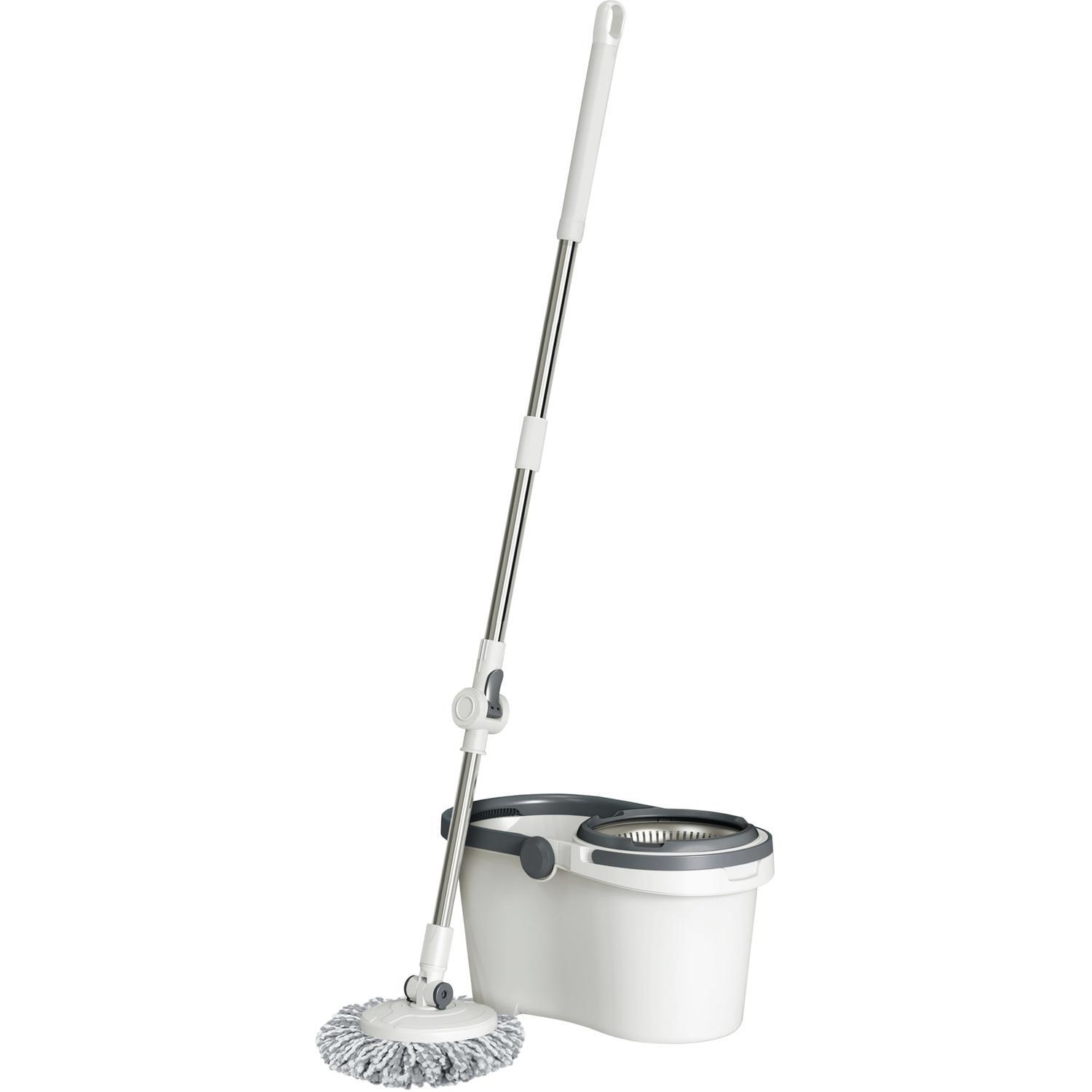 Rapid Spin Mop Microfibre Mop Set