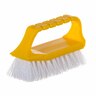 Handled Scrub Brush 130mm Yellow/White