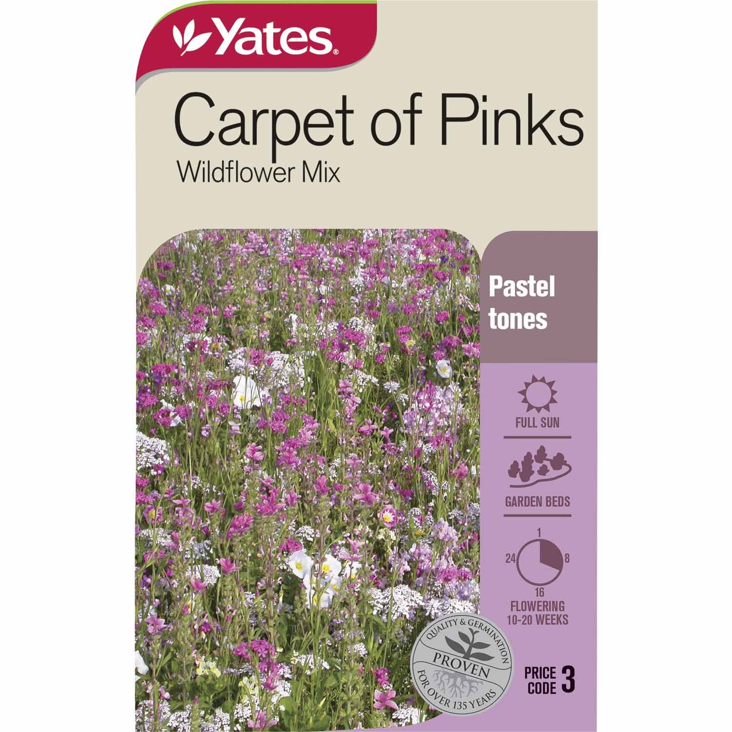 Wildflowers Carpet of Pink Mix