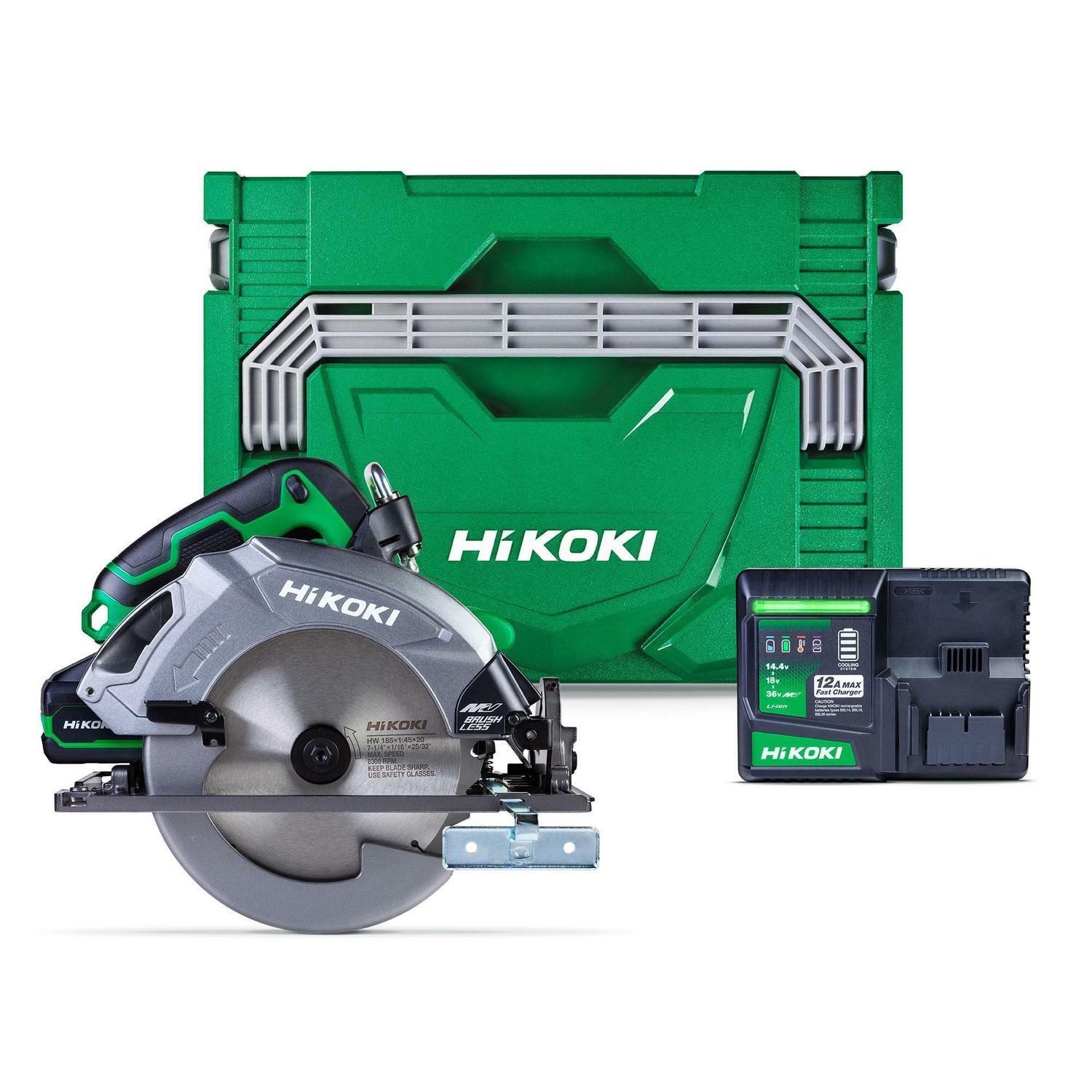 36V 185mm High Torque Circular Saw Kit