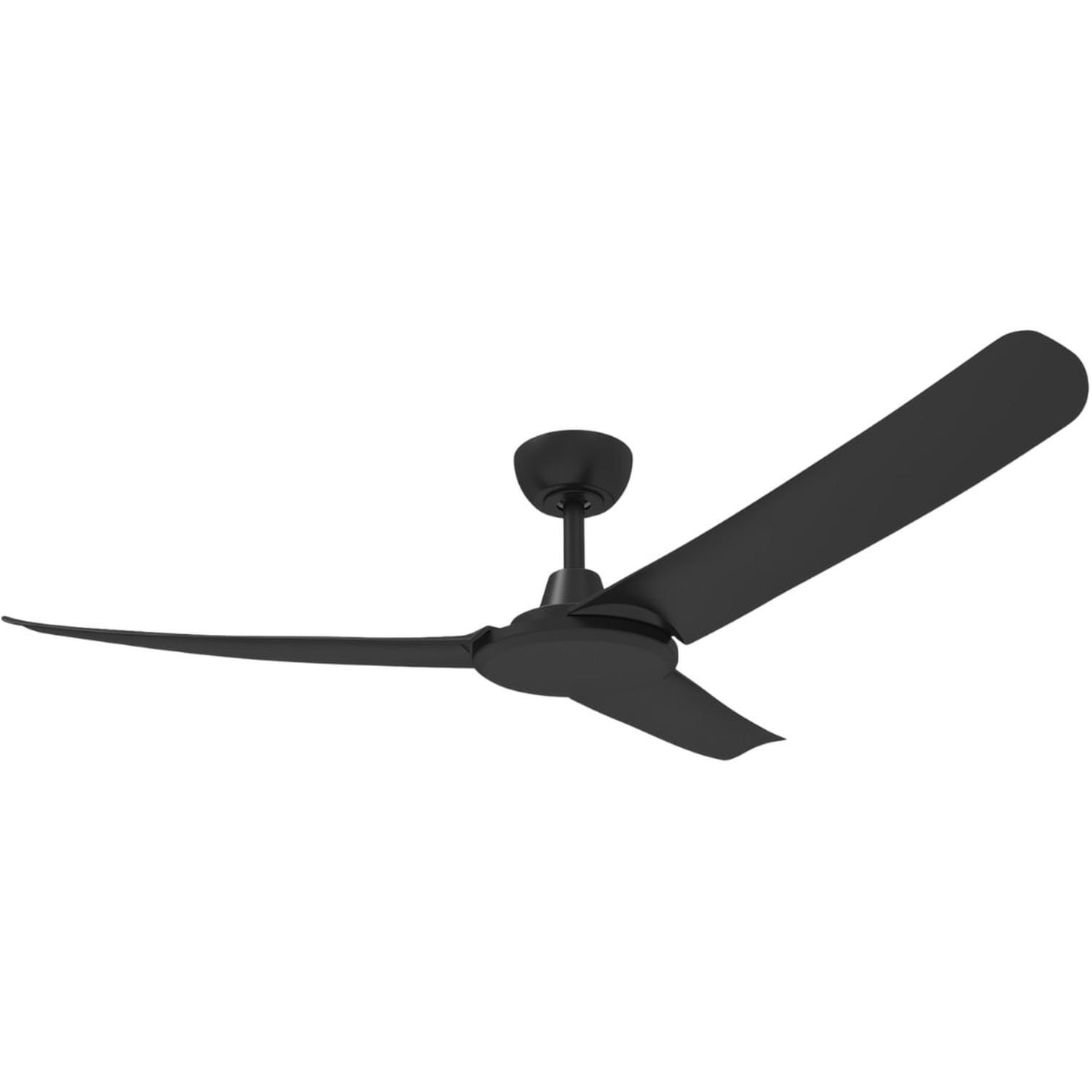 132cm Black 3, 4 or 5 Blade Ceiling Fan