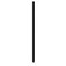 Aluminium Batten Inground Fence Post H: 1800mm, W:60mm, D:60mm Black