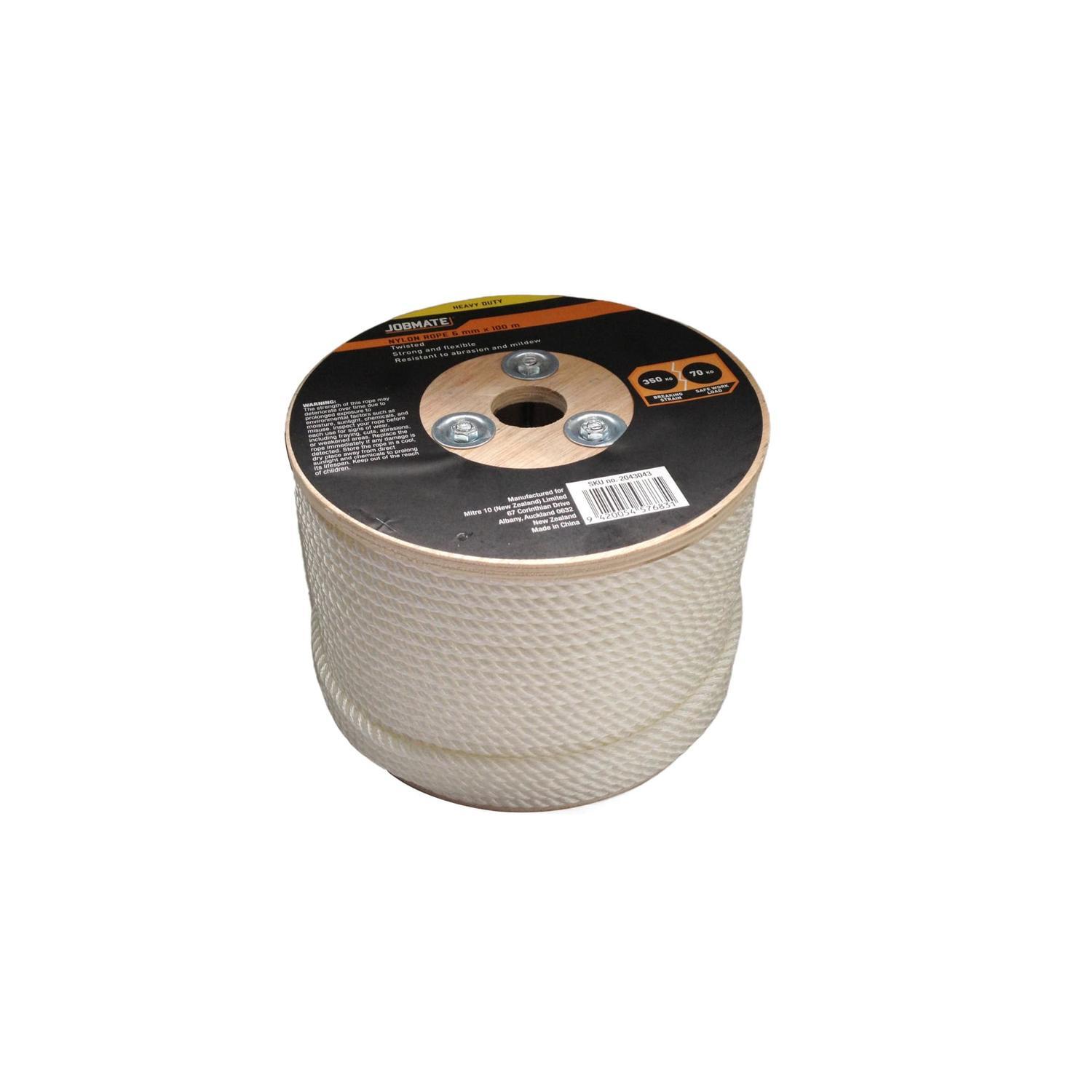 Nylon Rope 8mm x 100m