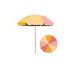 Premium Beach Umbrella 2m Multi Pink