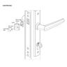 Mortice lock 1-Point 30mm