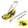 18V Lawnmower & Pole Saw Kit