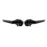 Window Handle Wedgeless High Profile Right & Left Hand  93mm Black