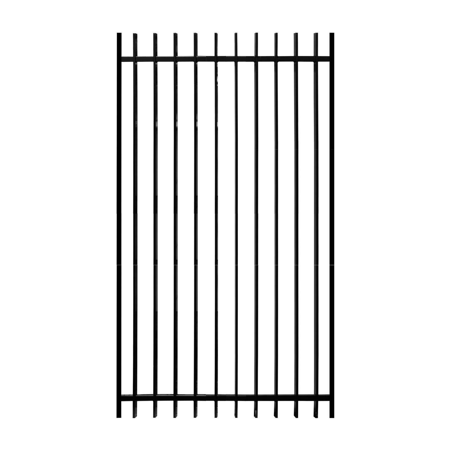 Aluminium Inline Series Gate W:970mm, H:1750mm, D:50mm