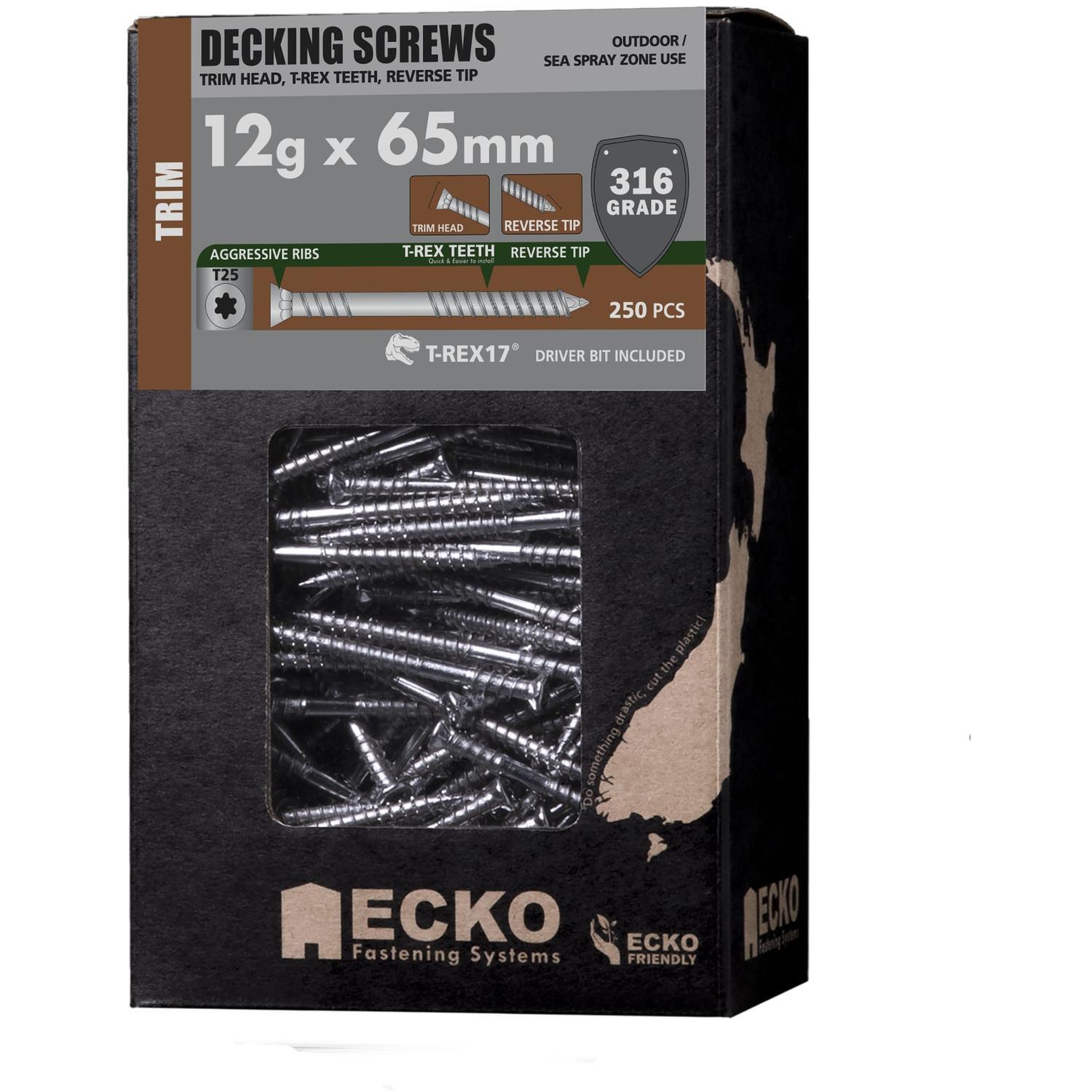 Decking Screws Trim Head