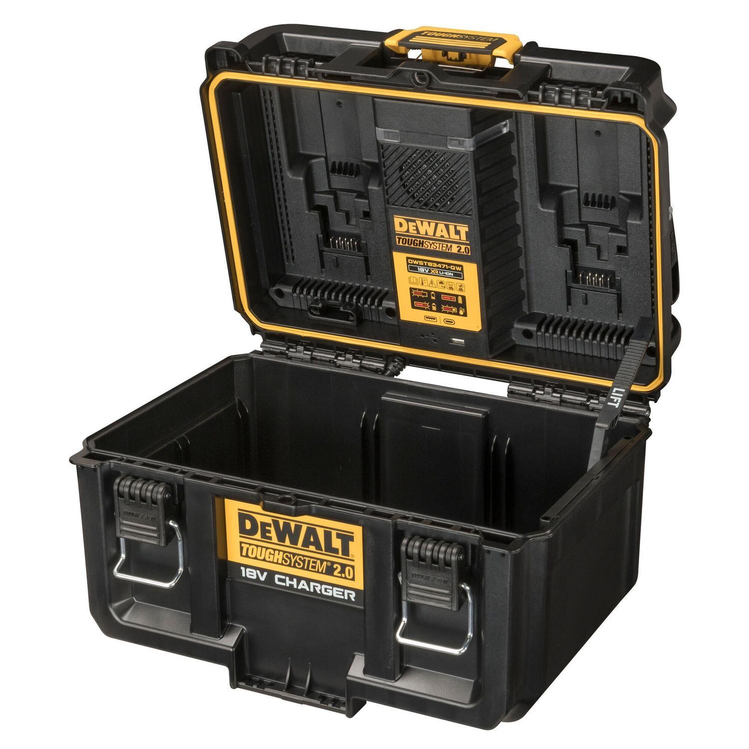 Li-Ion Cordless TOUGHSYSTEM 2.0 Dual Port Charger  18/54 Volt