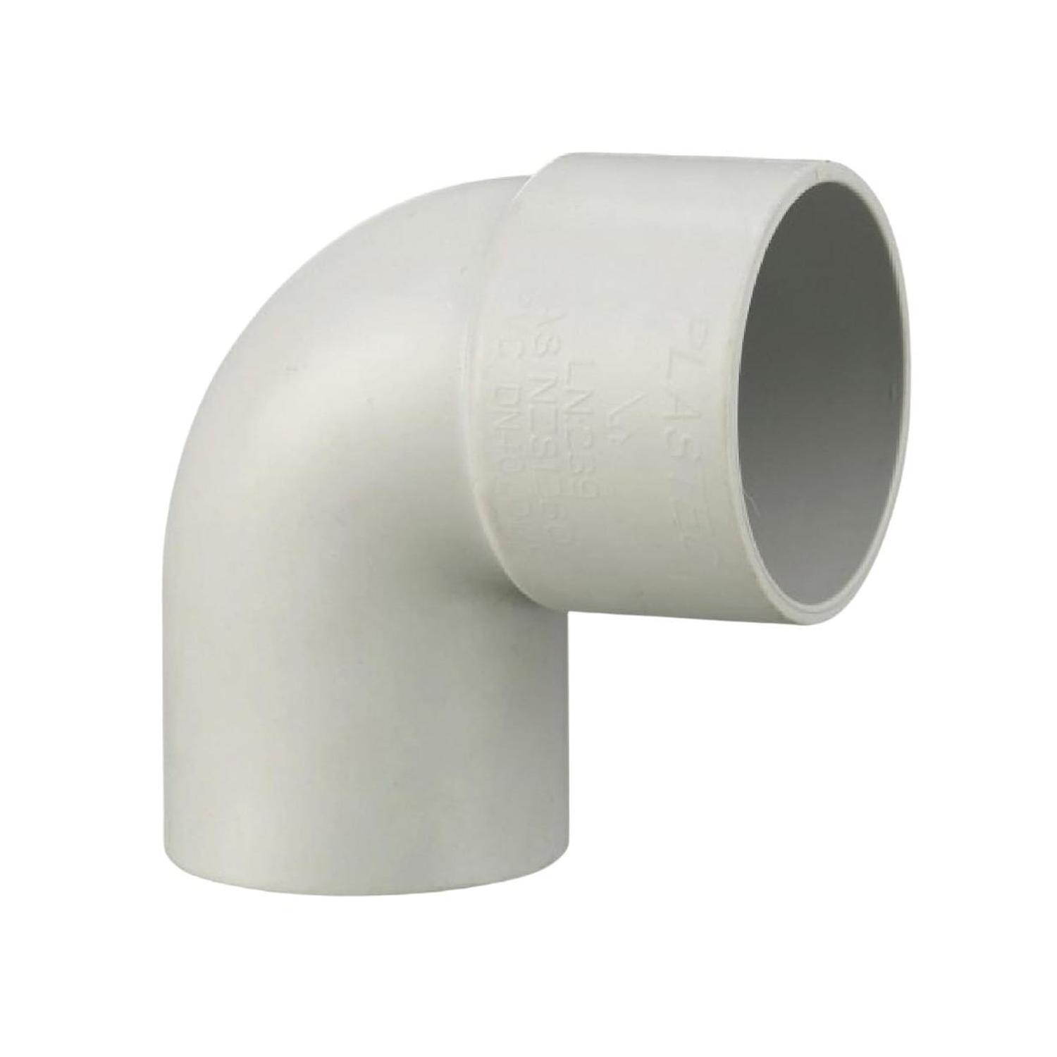 Bend Plain DWV 40mm MF Matte white